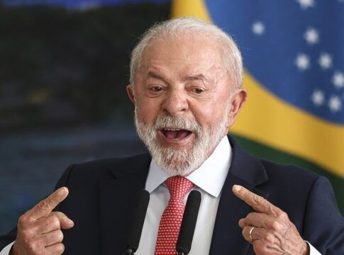 O presidente Luiz Inácio Lula da Silva