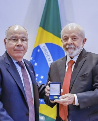 Lula e Mauro Vieira