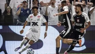 Santos x Corinthians - Estádio Vila Belmiro (14/10/2025) - Fotos: