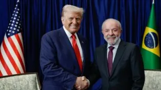 Encontro entre Lula e Donald Trump durante a Cúpula da Associação de Nações do Sudeste Asiático, na Malásia