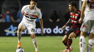 Jogo entre São Paulo x Flamengo em 2025
