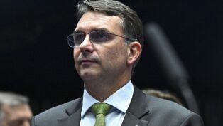 O senador Flávio Bolsonaro