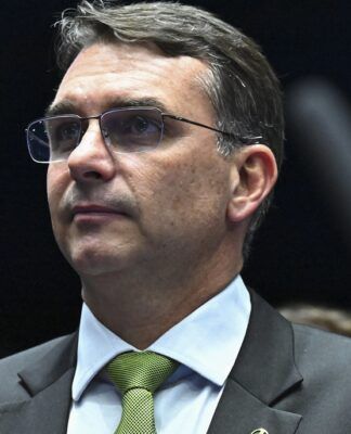 O senador Flávio Bolsonaro