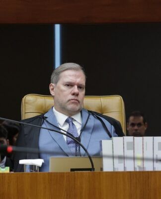 O ministro Dias Toffoli