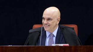 Alexandre de Moraes durante julgamento no STF