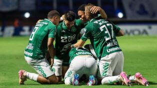 Comemoração de gol da Chapecoense