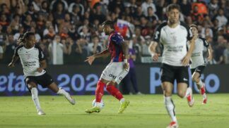 Jogo entre Bahia e Corinthians