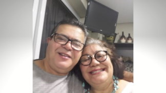 Marcos da Mata Ribeiro e a esposa, Maria Deusdete da Mata Ribeiro