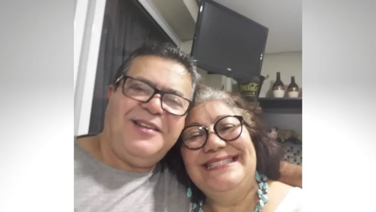 Marcos da Mata Ribeiro e a esposa, Maria Deusdete da Mata Ribeiro