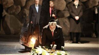 Presidente Lula durante visita ao Museu do Holocausto, em Jerusalém, em Israel (Foto: Ricardo Stuckert/PR - 13/03/2010)