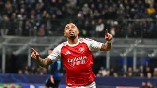 Gabriel Jesus é o atacante do Arsenal com mais participações em gols desde dezembro de 2025