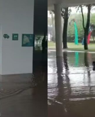 Temporal alaga Marquise do Ibirapuera recém-reformada por R$ 87 milhões em São Paulo