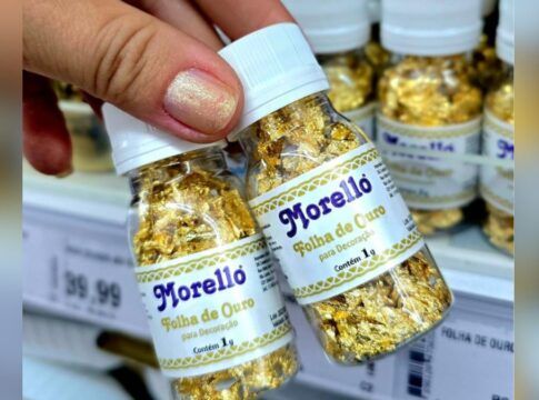 Anvisa suspende glitter e folhas de ouro para uso em alimentos