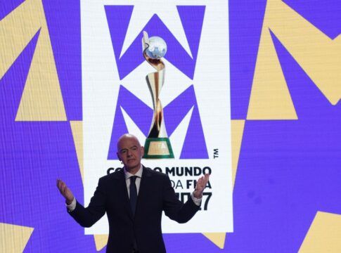 Fifa lança identidade visual da Copa do Mundo Feminina 2027 em cerimônia no Rio