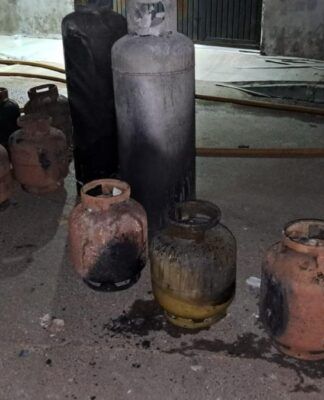 Incêndio de grandes proporções atinge residência no Sol Nascente, no Distrito Federal