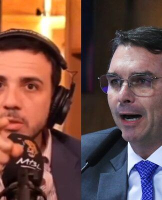 Renan Santos, do MBL, ameaça “acabar com a raça” de Flávio Bolsonaro: “Tem que morrer”