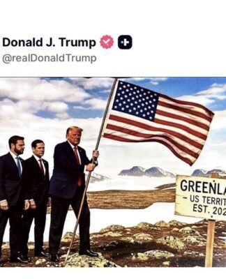 Com imagens de IA, Trump promete não recuar em relação à Groenlândia