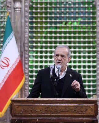 Masoud Pezeshkian, presidente do Irã