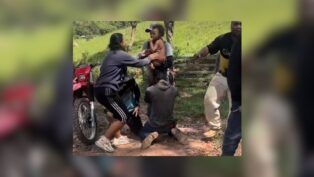 Menina é resgatada em MG após 3 dias perdida na mata