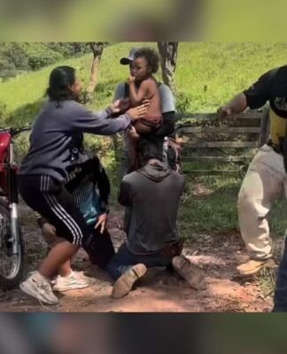 Menina é resgatada em MG após 3 dias perdida na mata