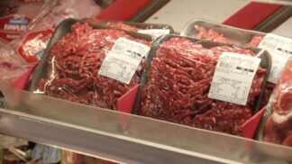 Bandejas de carne moída