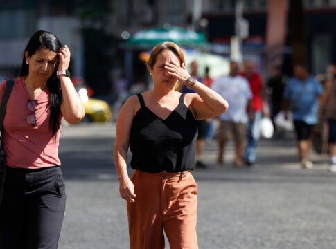 Rio volta a registrar a temperatura mais alta do ano