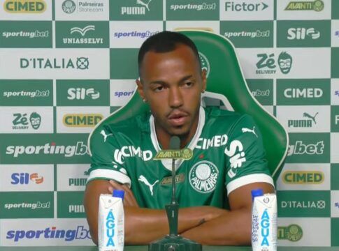 Palmeiras apresenta Marlon Freitas após investir R$ 33 milhões no volante