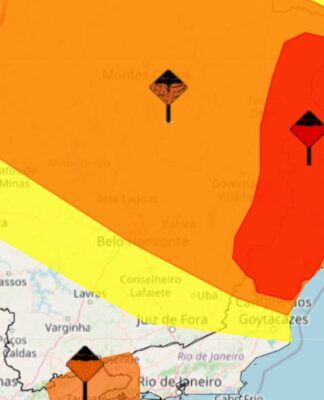 Chuvas causam alagamentos e quedas de árvores em BH e cidades de Minas Gerais