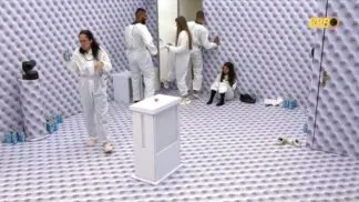 Participantes do BBB 26 no Quarto Branco