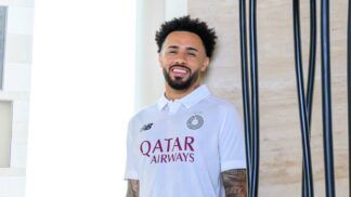 Claudinho, jogador brasileiro do Al-Sadd do Catar