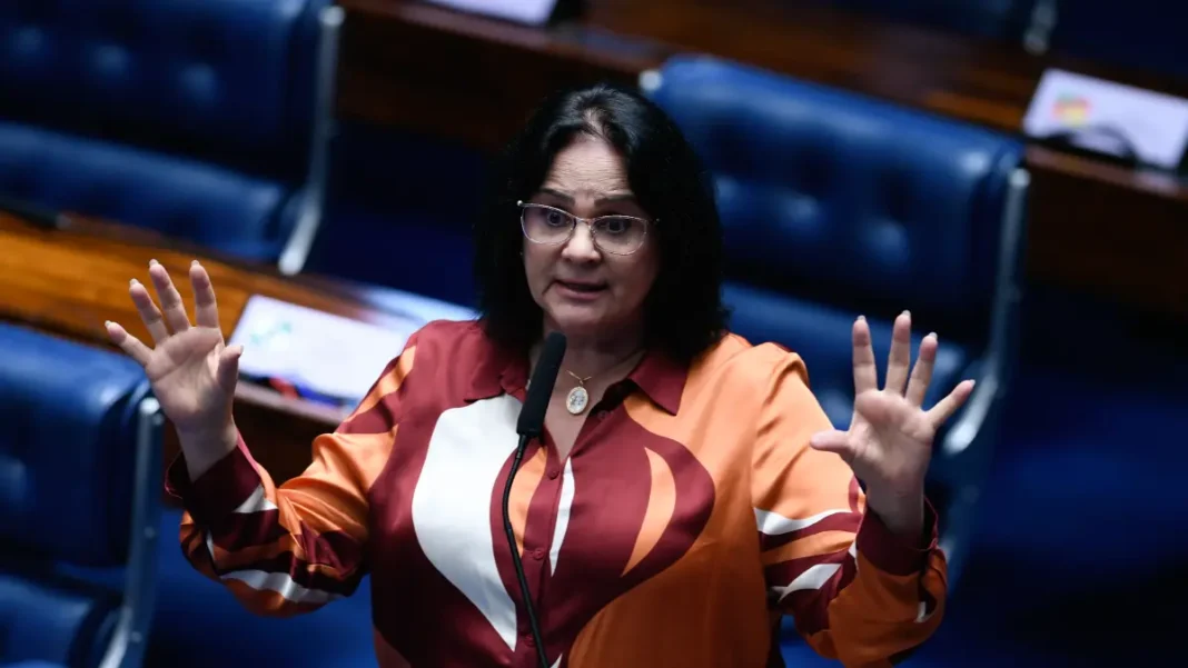 A senadora Damares Alves (Republicanos-DF)