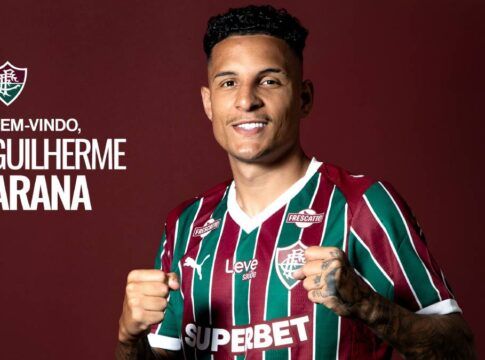 Guilherme Arana é anunciado como reforço do Fluminense