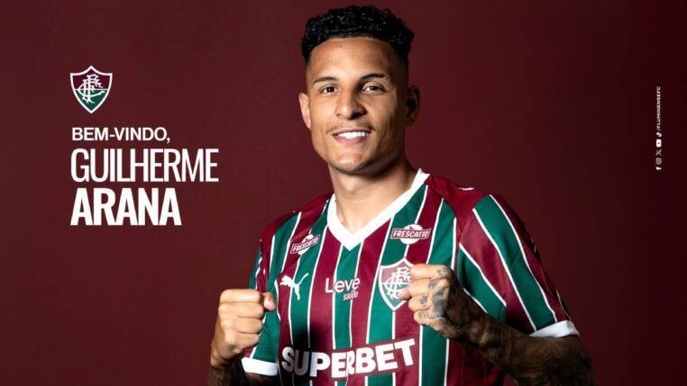 Guilherme Arana é anunciado como reforço do Fluminense
