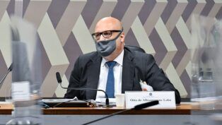 Otto Eduardo Fonseca de Albuquerque Lobo durante sabatina na Comissão de Assuntos Econômicos (CAE) do Senado