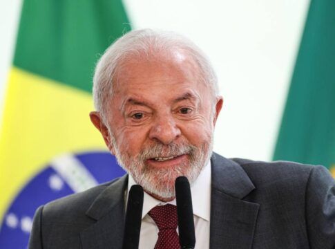 O presidente Luis Inácio Lula da Silva