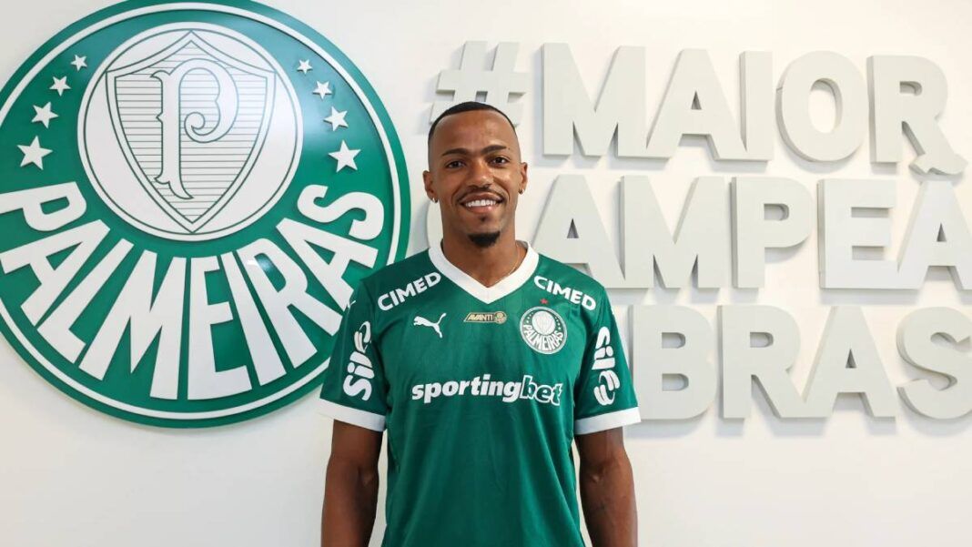 Marlon Freitas, volante anunciado pelo Palmeiras