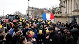 Franceses protestam contra o acordo União Europeia-Mercosul