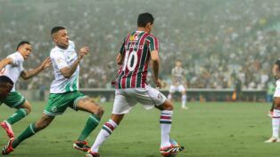 Ganso durante jogo contra o Juventude no Maracanã