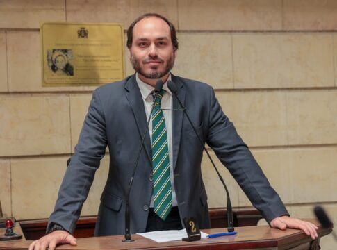 Carlos Bolsonaro na Câmara Municipal do Rio