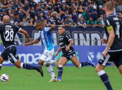 Lance de Paysandu x Remo pela quarta rodada do Parazão 2026