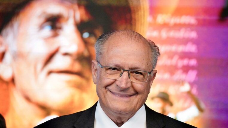 residente da República em Exercício Geraldo Alckmin durante Cerimônia de abertura da Festa da Uva em Caxias do Sul