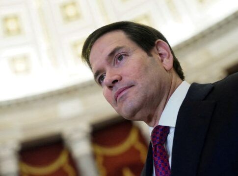 O secretário de Estado americano Marco Rubio