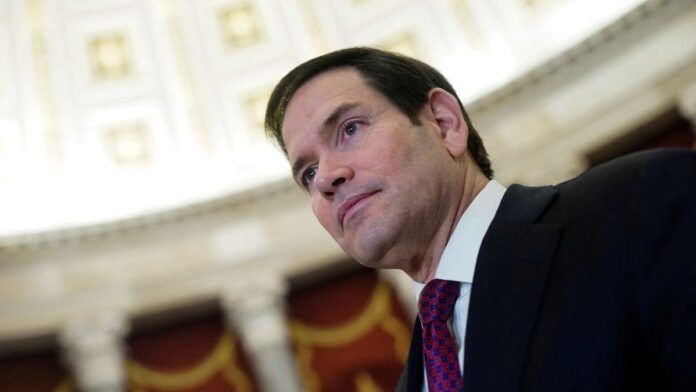 O secretário de Estado americano Marco Rubio