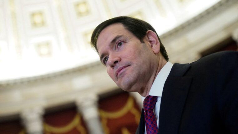 O secretário de Estado americano Marco Rubio