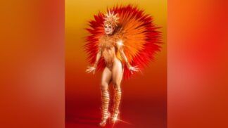 Influenciadora digital Mileide Mihaile comandou pela primeira vez a bateria da escola carioca na noite de segunda-feira no Sambódromo da Marquês de Sapucaí, substituindo a cantora Lexa (Foto: Reprodução/Instagram/Mileide Mihaile)