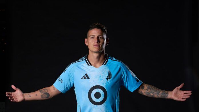 James Rodríguez é apresentado no Minnesota United e mira a Copa do Mundo com a Colômbia