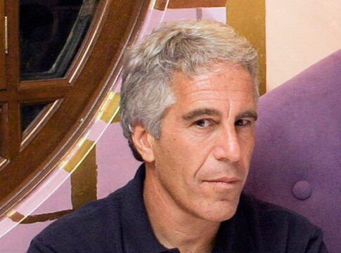 O falecido criminoso sexual norte-americano Jeffrey Epstein