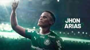Jhon Arias no Palmeiras