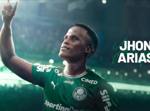 Jhon Arias no Palmeiras