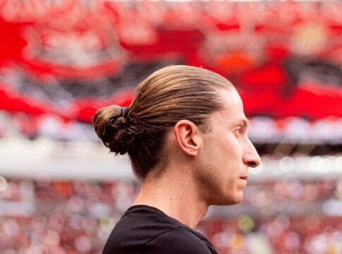 Filipe Luís no Mané Garrincha
